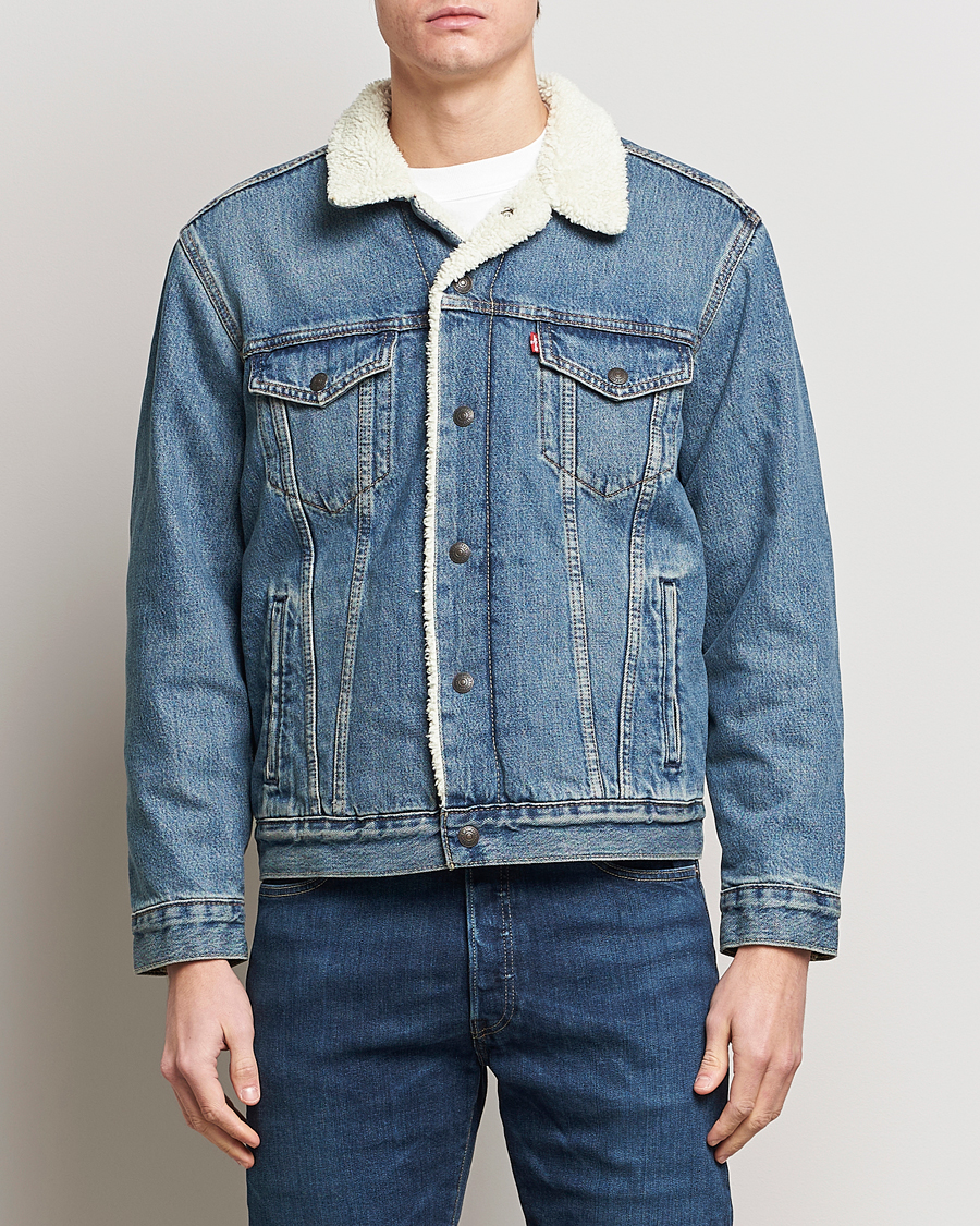 Men | Coats & Jackets | Levi's | Type III Sherpa Trucker Fable