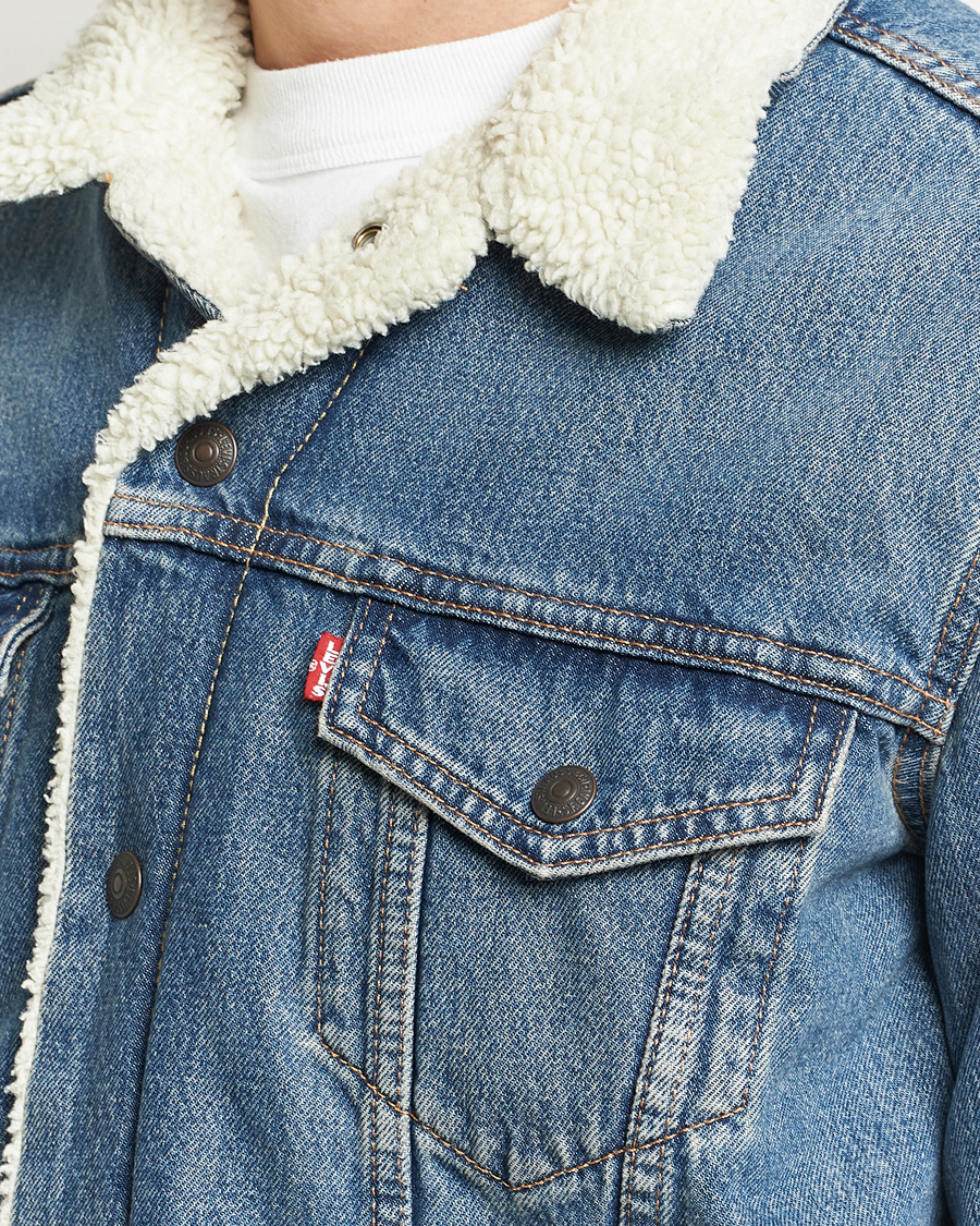 Men | Coats & Jackets | Levi's | Type III Sherpa Trucker Fable