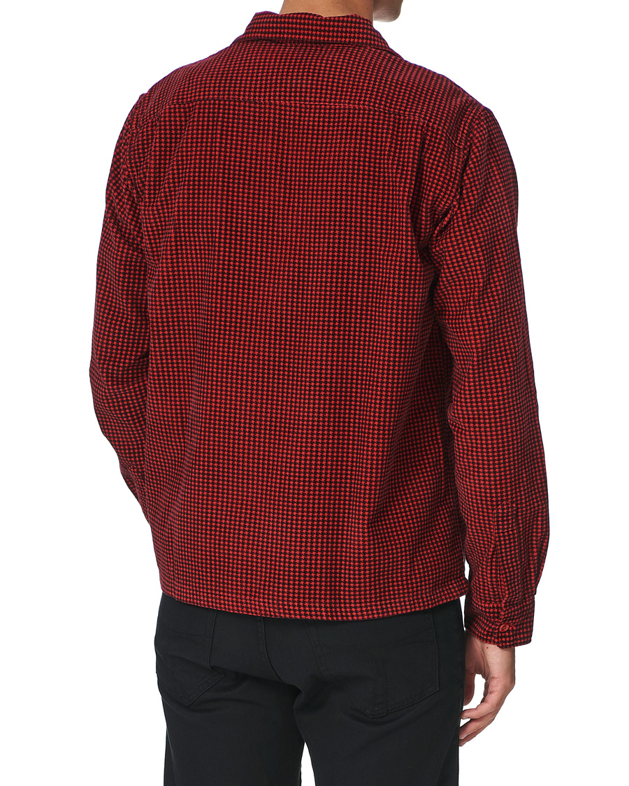 Men | Shirts | Levi's Vintage Clothing | Deluxe Check Shirt Dogtooth Red