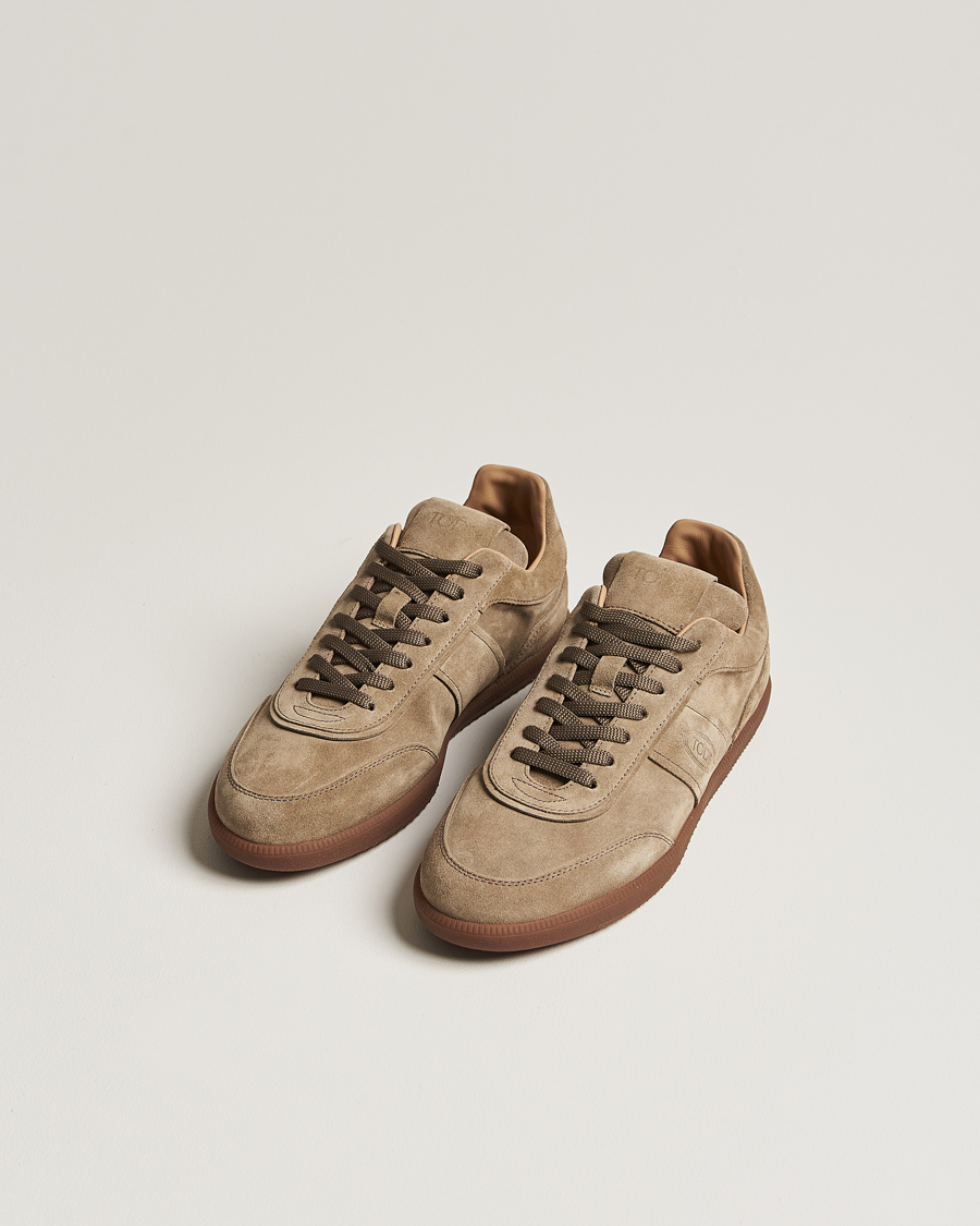 Men | Tod's Cassetta Leggera Sneaker Beige Suede | Tod's | Cassetta Leggera Sneaker Beige Suede