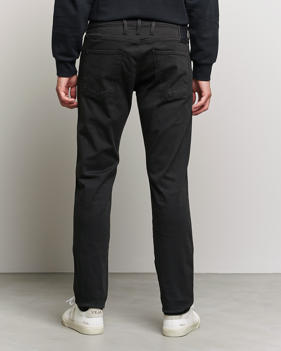 Men | Trousers | Replay | Anbass Hyperflex X.Lite 5-Pocket Pants Black