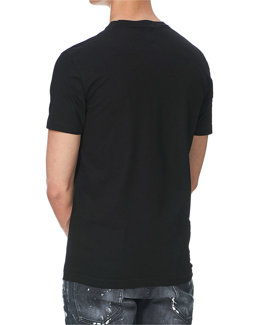 Men | T-Shirts | Dsquared2 | Mini D2 Leaf Tee Black