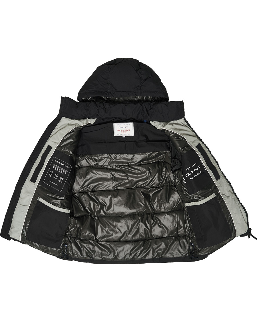 Men | Coats & Jackets | GANT | Alta Down Jacket Black