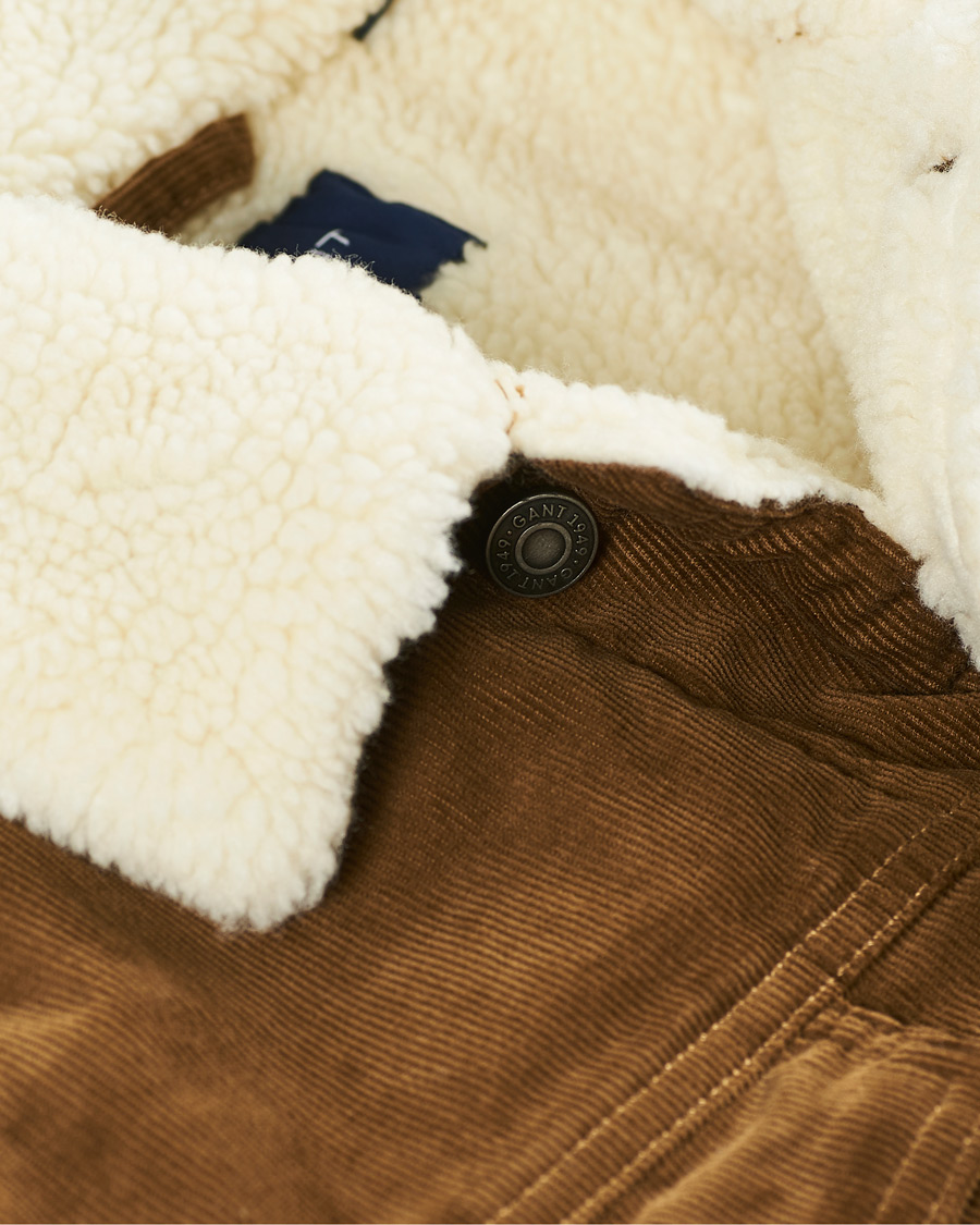 Men | Coats & Jackets | GANT | The Corduroy Jacket Butternut