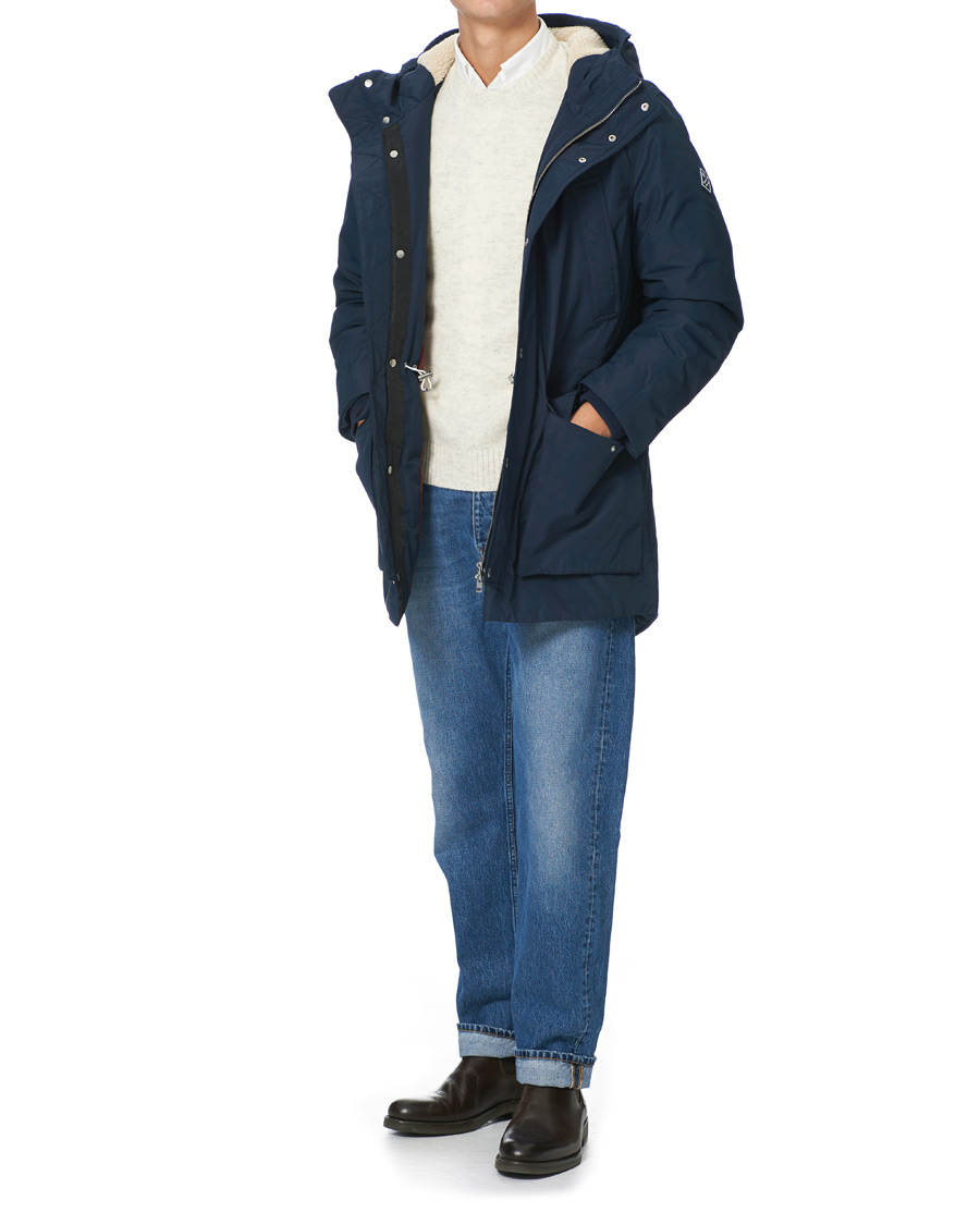 Men | Coats & Jackets | GANT | The Everyday Parka Marine