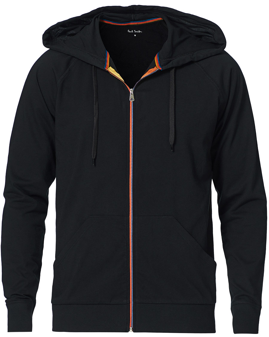 Men | Paul Smith Tape Zip Hoodie Black | Paul Smith | Tape Zip Hoodie Black