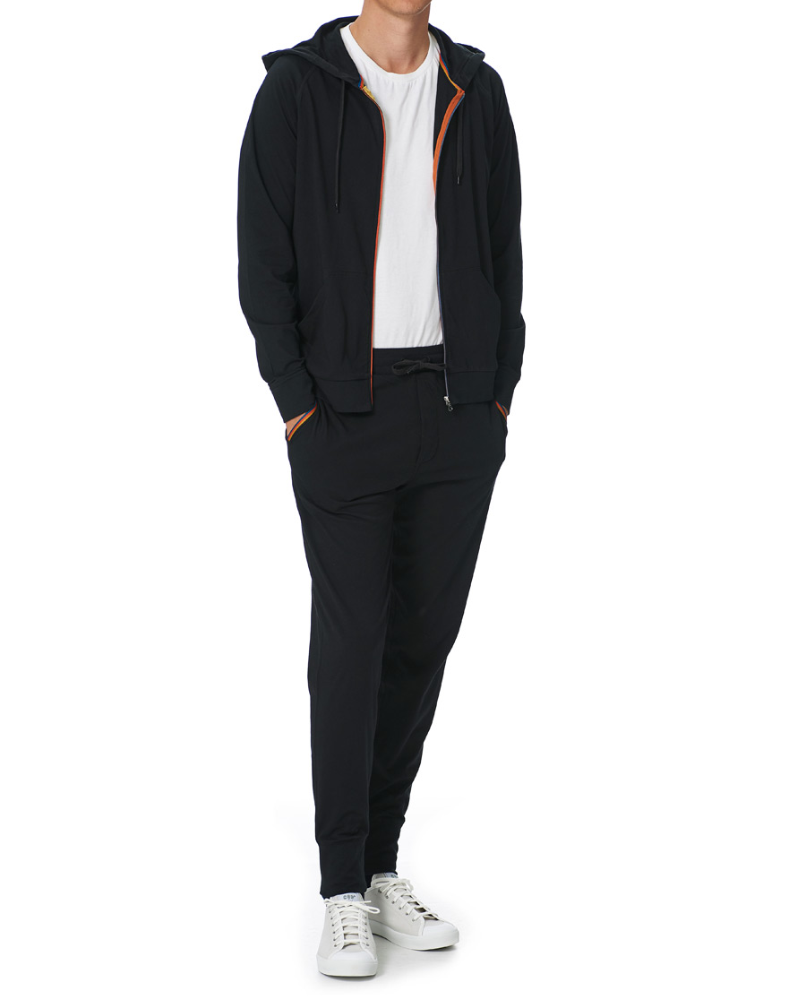 Men | Paul Smith Tape Zip Hoodie Black | Paul Smith | Tape Zip Hoodie Black