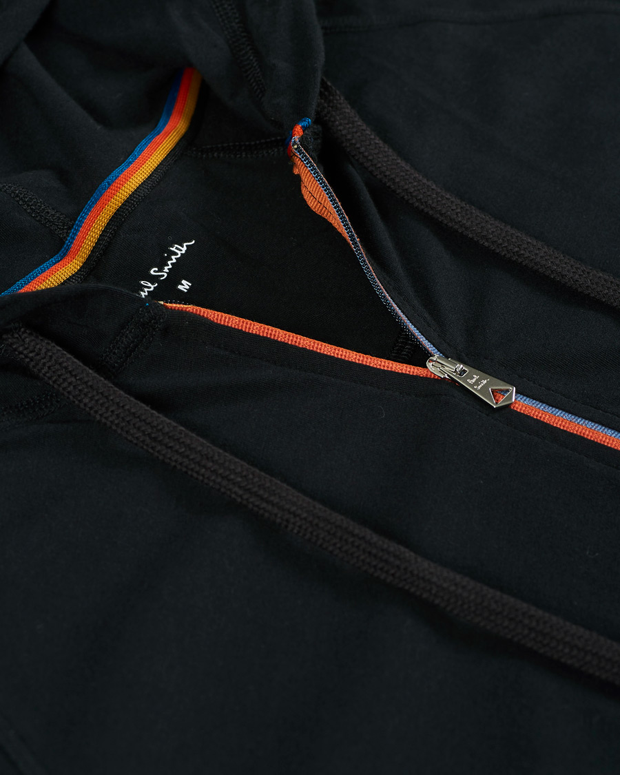 Men | Paul Smith Tape Zip Hoodie Black | Paul Smith | Tape Zip Hoodie Black