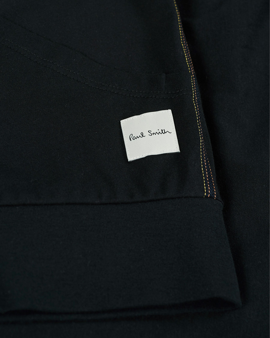 Men | Paul Smith Tape Zip Hoodie Black | Paul Smith | Tape Zip Hoodie Black