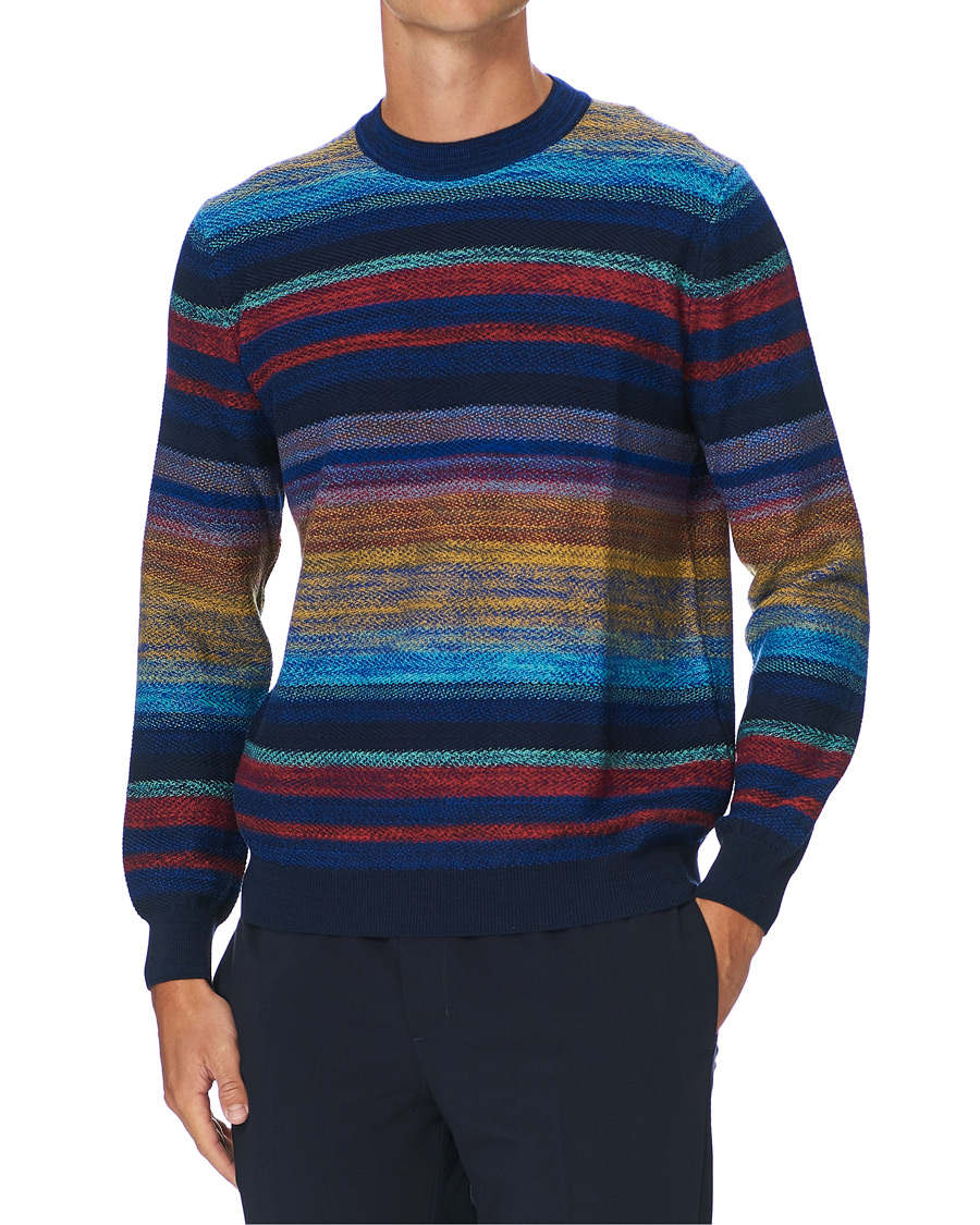 Men | Sweaters & Knitwear | Missoni | Striped Knitted Sweater Multicolor