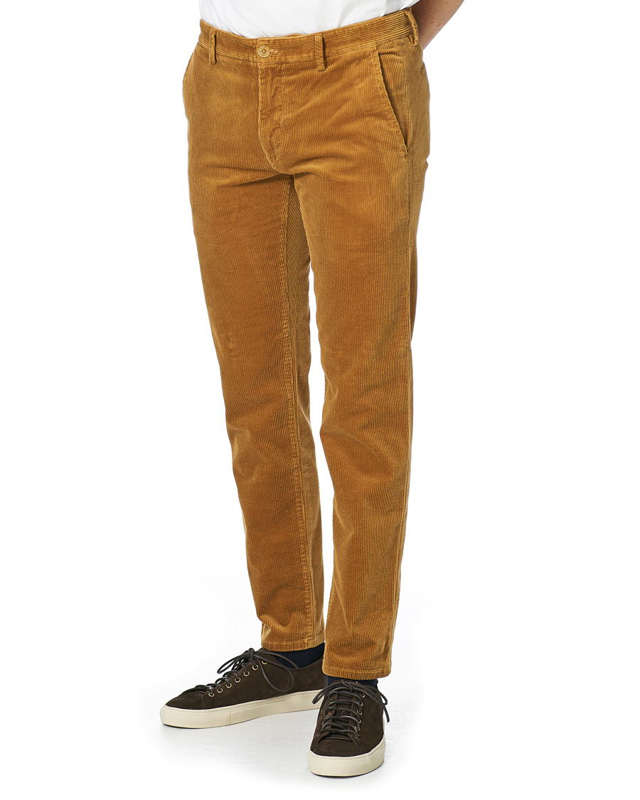 Men | Trousers | NN07 | Karl Regular Fit Corduroy Trousers Camel
