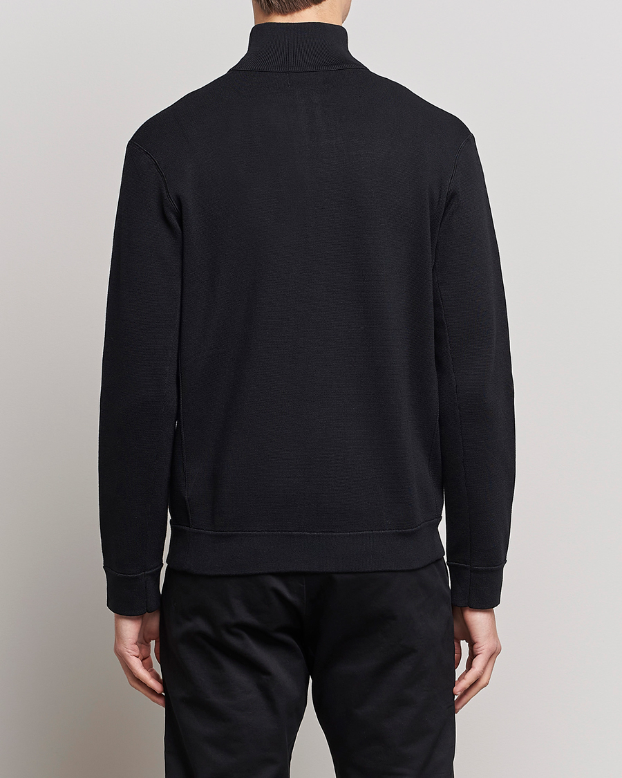 Men | Sweaters & Knitwear | NN07 | Luis Knitted Full-Zip Sweater Black
