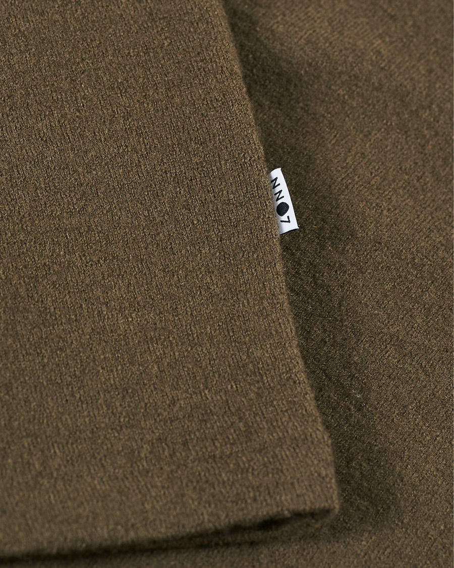 Men | Shirts | NN07 | Miyagi Boiled Wool Overshirt Clay