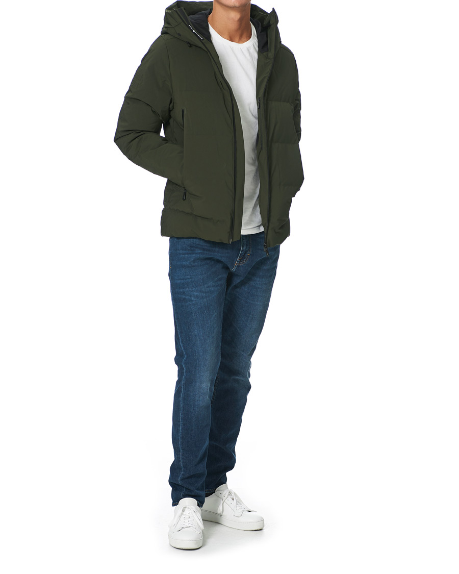Men | Coats & Jackets | Sail Racing | Race Welded Down Hood Dark Forest