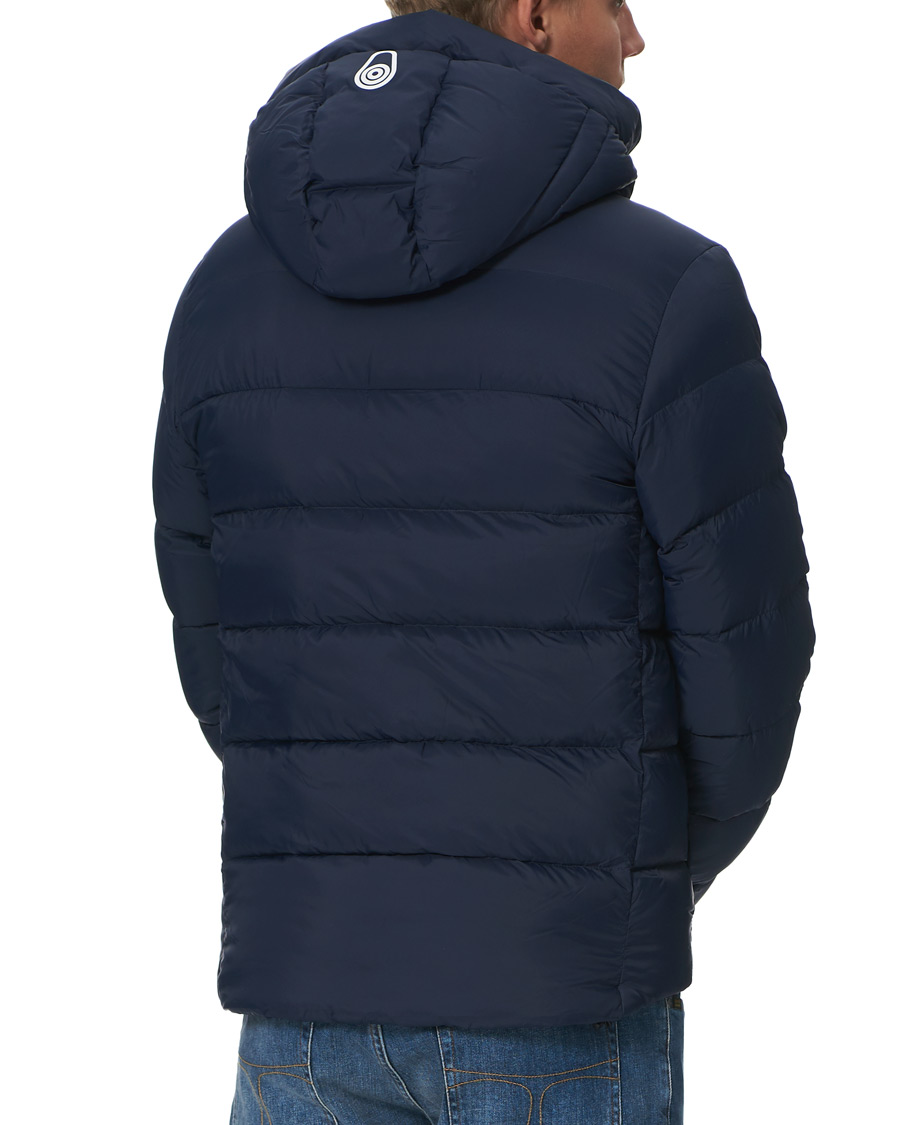Men | Coats & Jackets | Sail Racing | Cloud Down Hooded Jacket Dark Navy