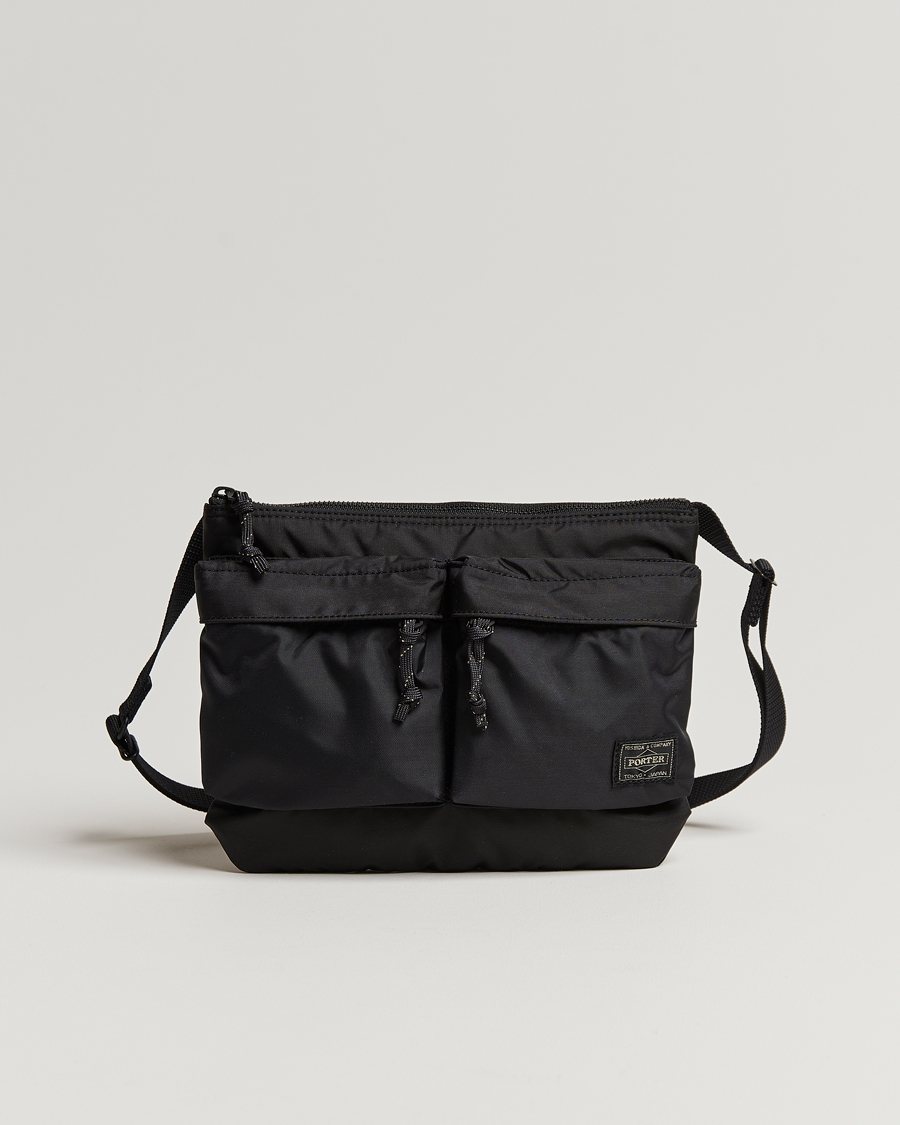 Men | Bags | Porter-Yoshida & Co. | Force Small Shoulder Bag Black