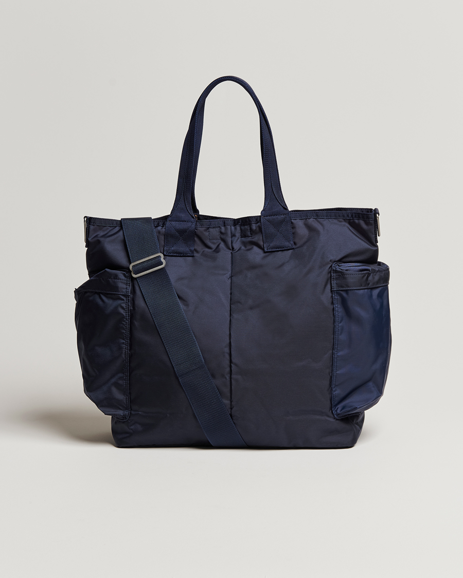 Men | Bags | Porter-Yoshida & Co. | Force 2Way Tote Bag Navy Blue