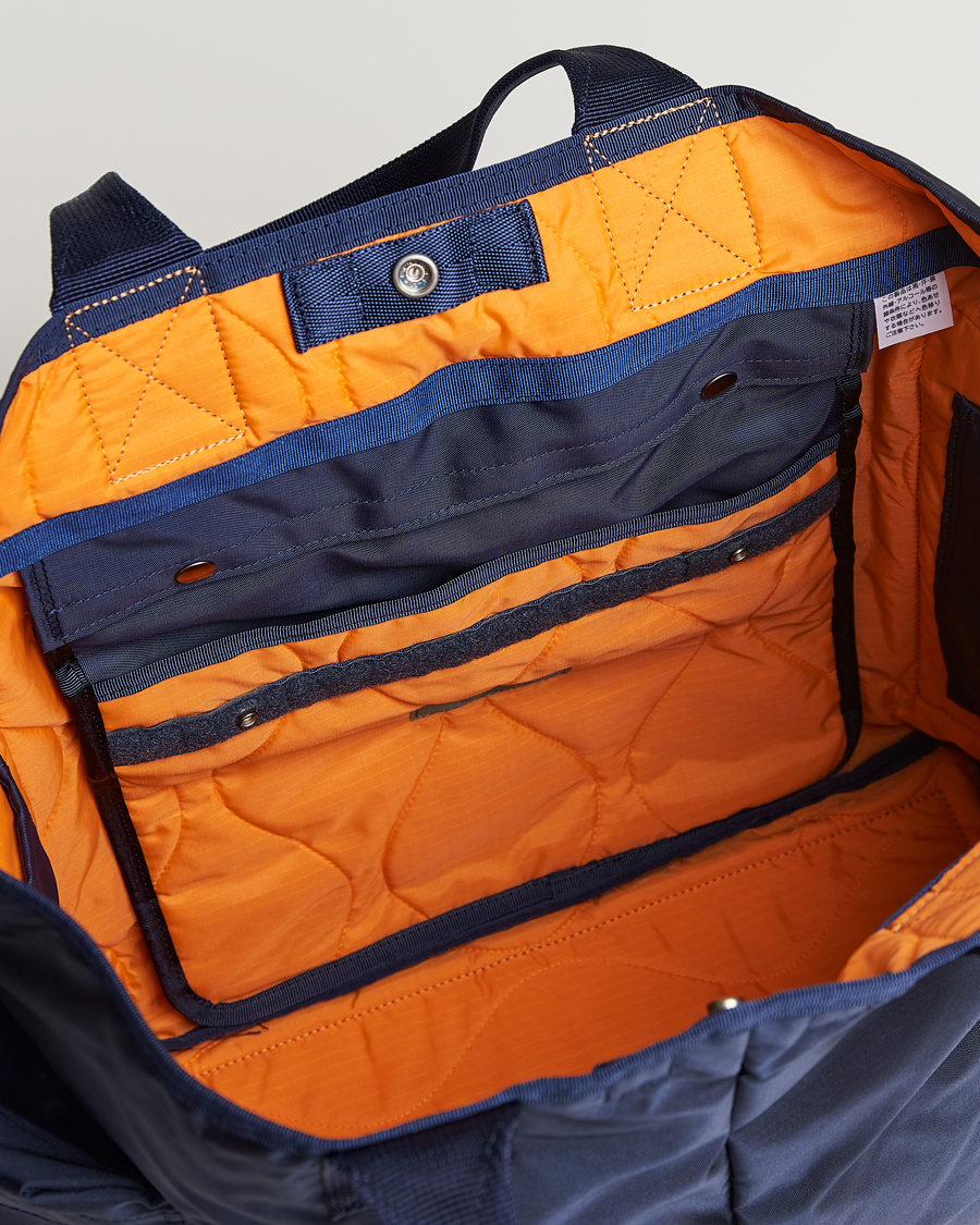 Men | Bags | Porter-Yoshida & Co. | Force 2Way Tote Bag Navy Blue