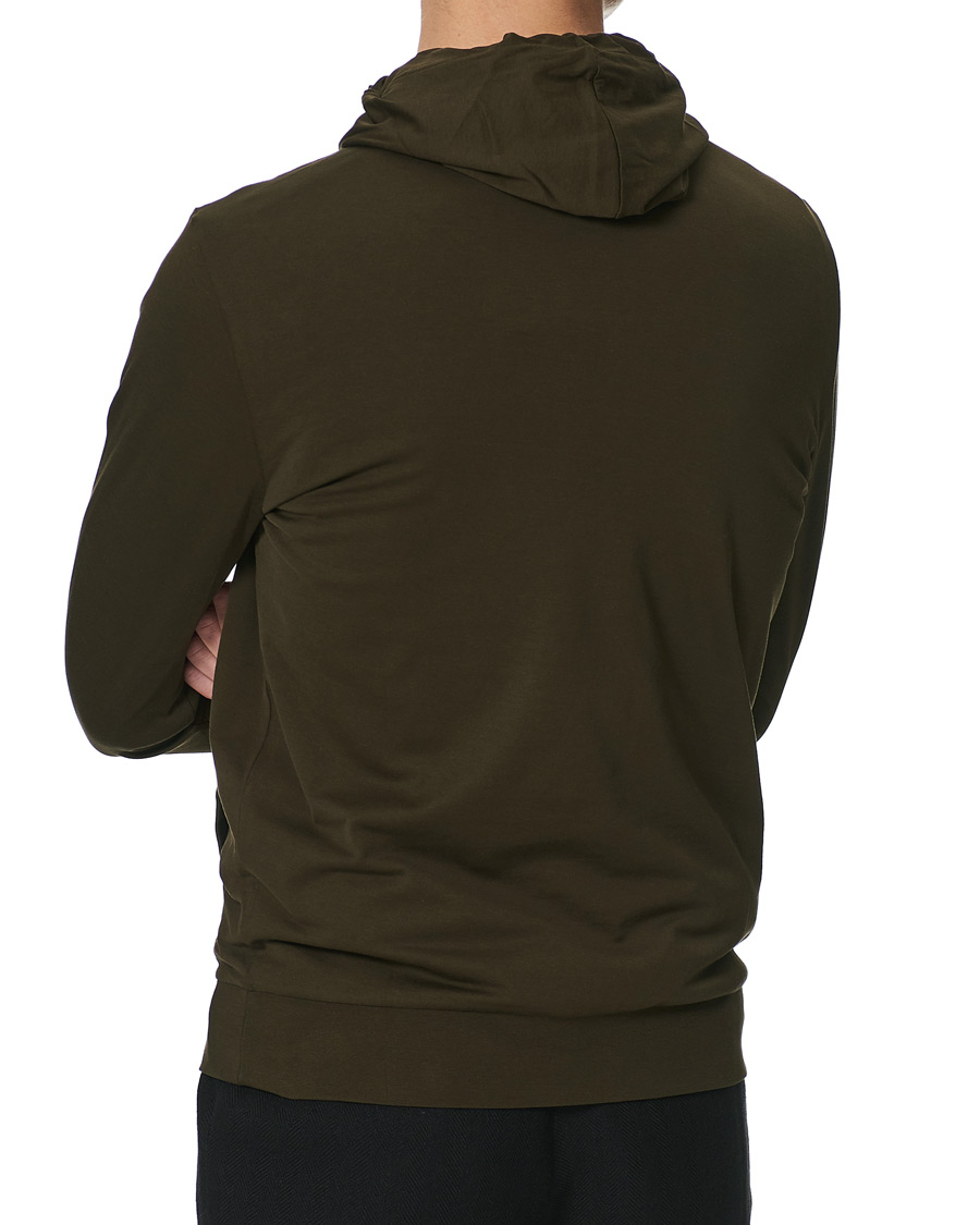 Men | Sweaters & Knitwear | Ralph Lauren Purple Label | Luxury Lisle Hoodie Inverness Loden