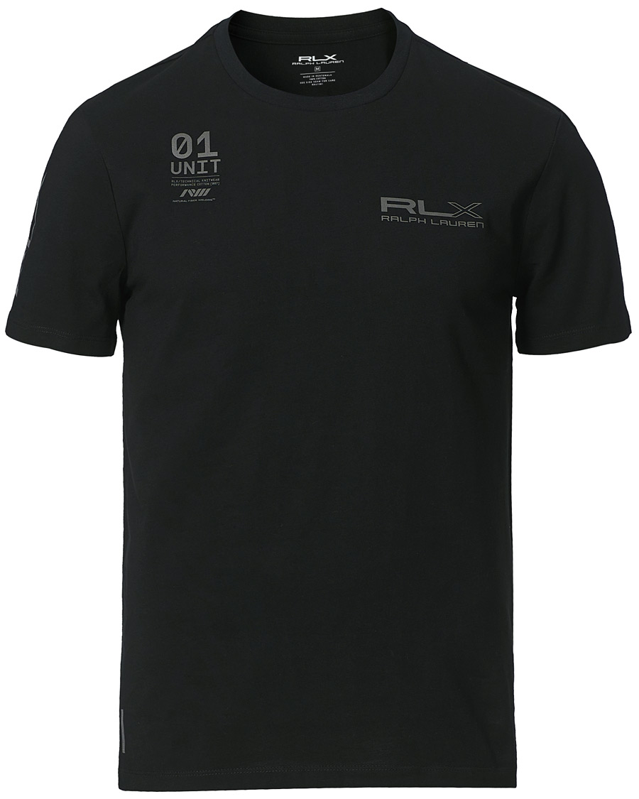 Men | T-Shirts | RLX Ralph Lauren | Ultimate Performance Crew Neck Tee Black