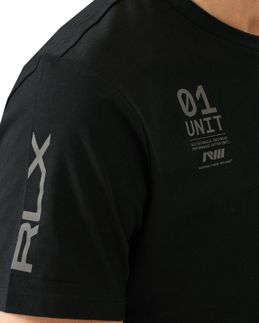 Men | T-Shirts | RLX Ralph Lauren | Ultimate Performance Crew Neck Tee Black