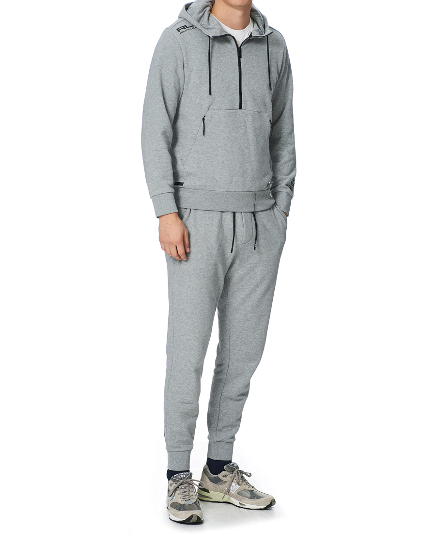 Men | Sweaters & Knitwear | RLX Ralph Lauren | Magic Fleece Hoodie Classic Grey Heather