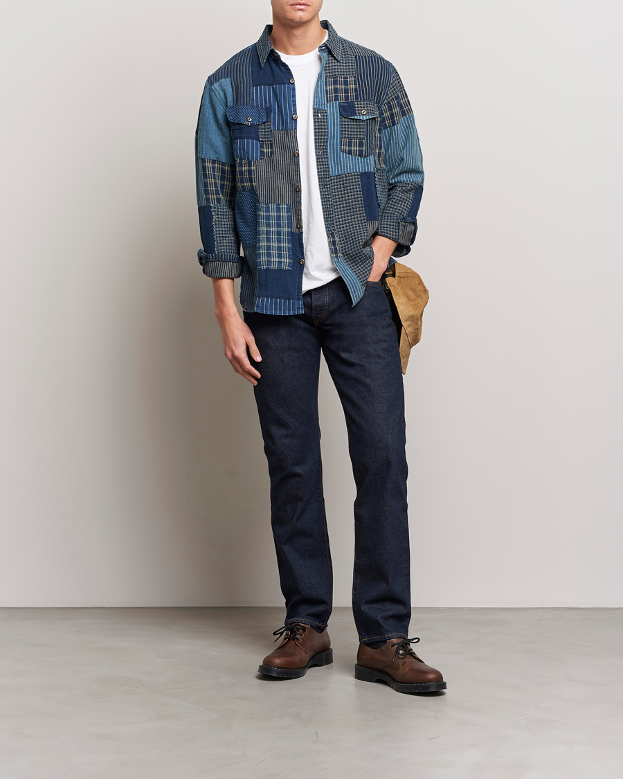 Men | Trousers | RRL | Slim Fit 5-Pocket Denim Once Washed