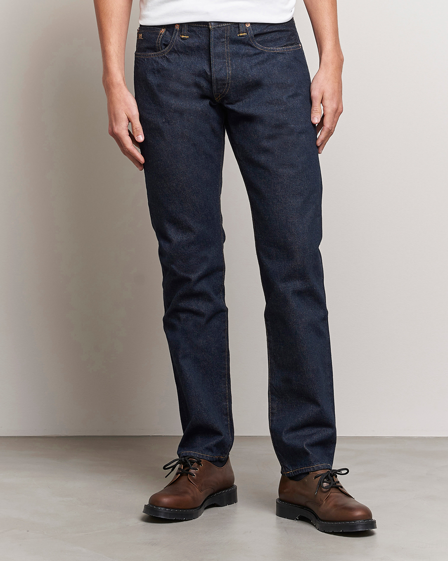 Men | Trousers | RRL | Slim Fit 5-Pocket Denim Once Washed