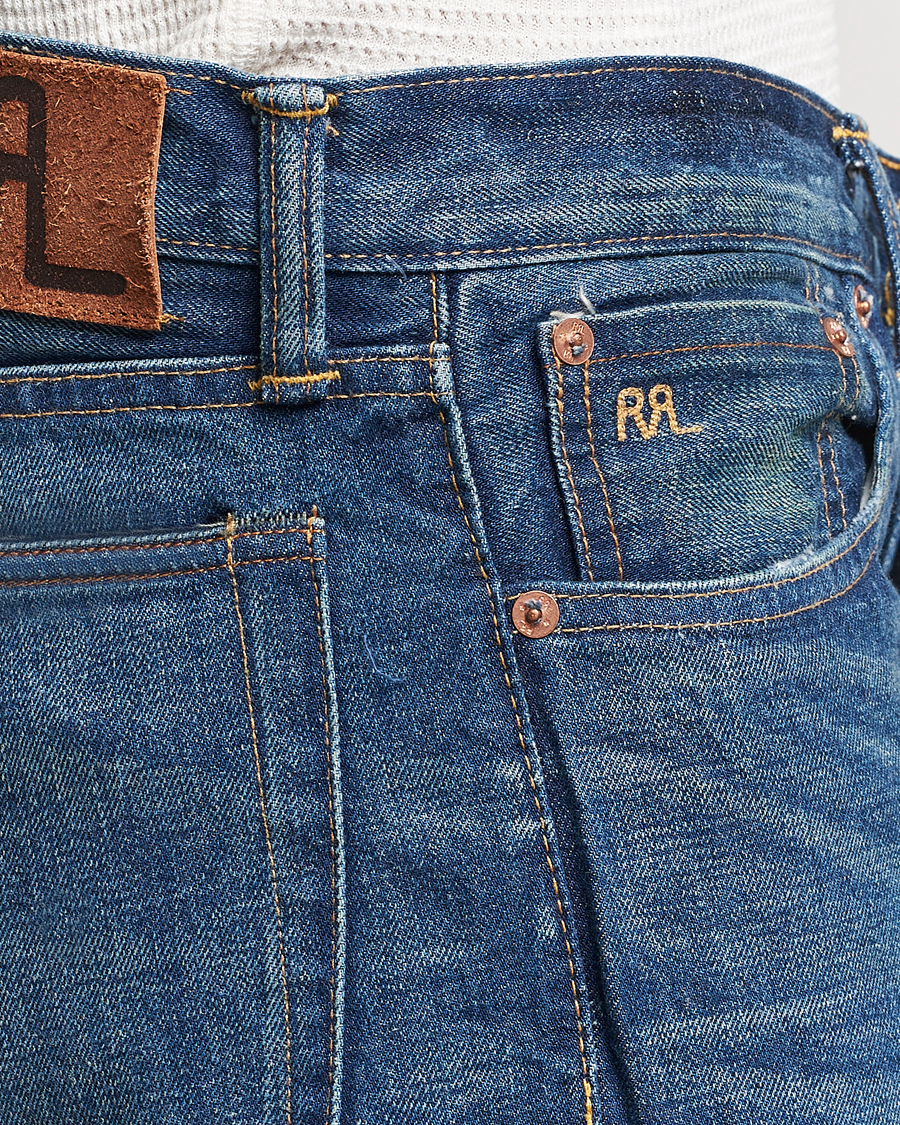 Men | Jeans | RRL | Slim Narrow 5-Pocket Denim Grandfalls Wash
