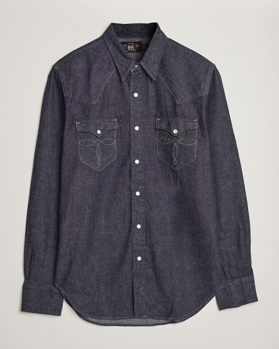 Men | Shirts | RRL | Buffalo Western Shirt Rinse