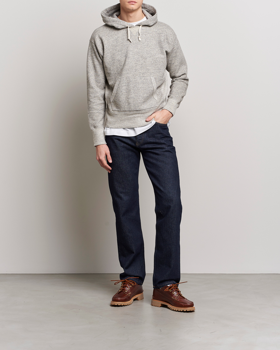 Men | Sweaters & Knitwear | RRL | Hooded Pullover Athletic Grey Heather