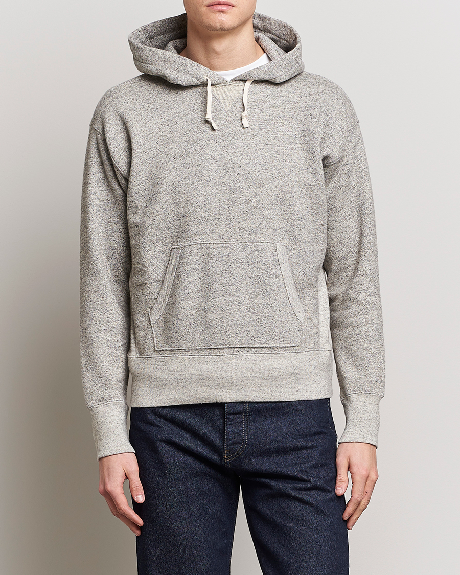 Men | Sweaters & Knitwear | RRL | Hooded Pullover Athletic Grey Heather