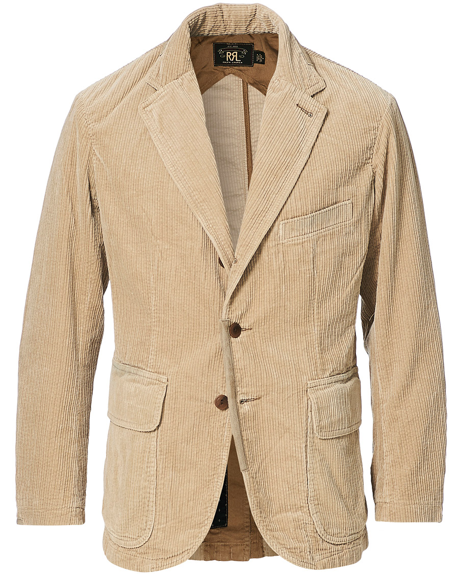 Men | Blazers | RRL | Howdon Corduroy Sport Jacket Stone