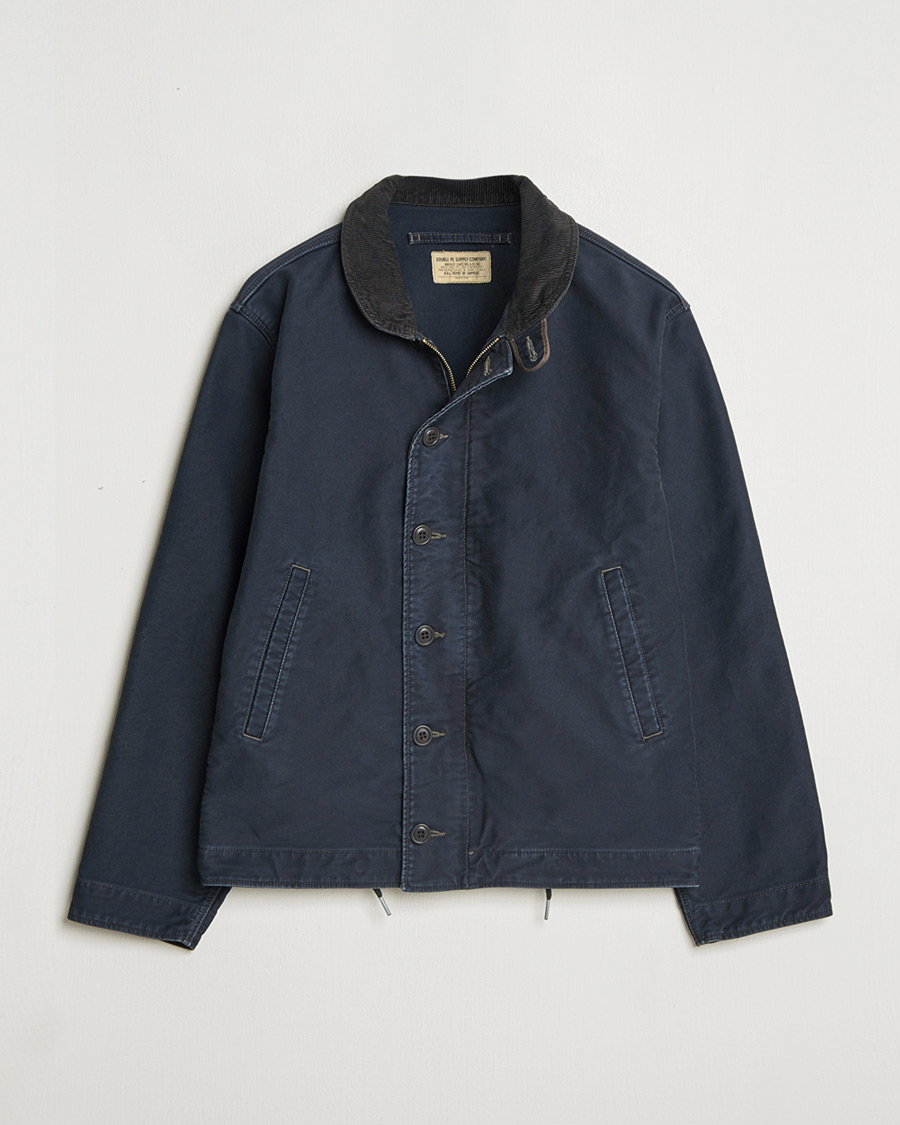 RRL BOWER DECK JACKETデッキジャケットネイビー M 未使用 RRL Bower Deck Jacket Dark Navy at CareOfCarl.com