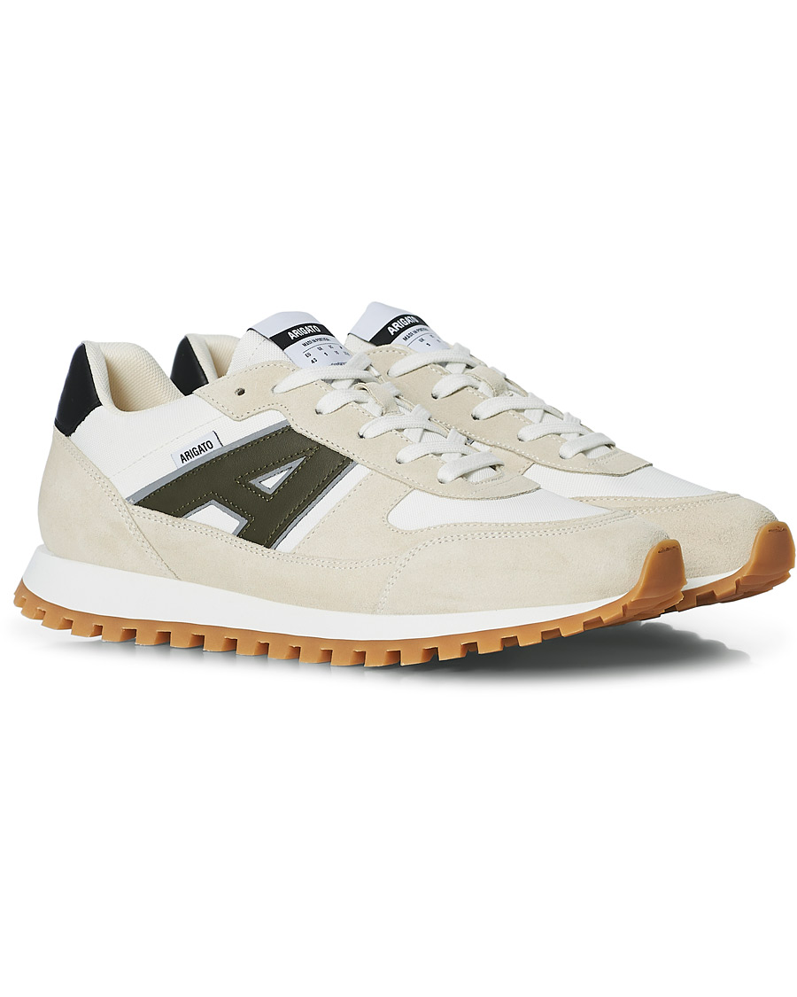 Men | Axel Arigato Aeon Running Sneaker Beige/Green | Axel Arigato | Aeon Running Sneaker Beige/Green