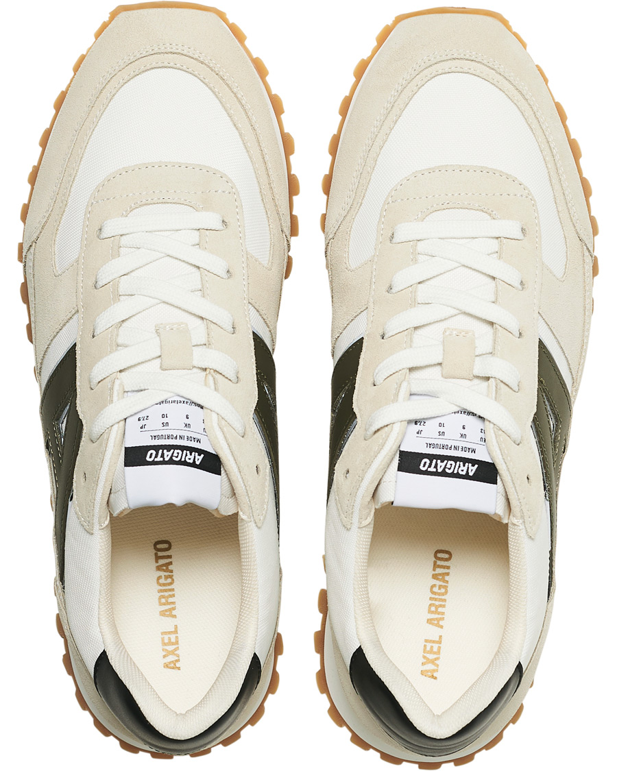 Men | Axel Arigato Aeon Running Sneaker Beige/Green | Axel Arigato | Aeon Running Sneaker Beige/Green