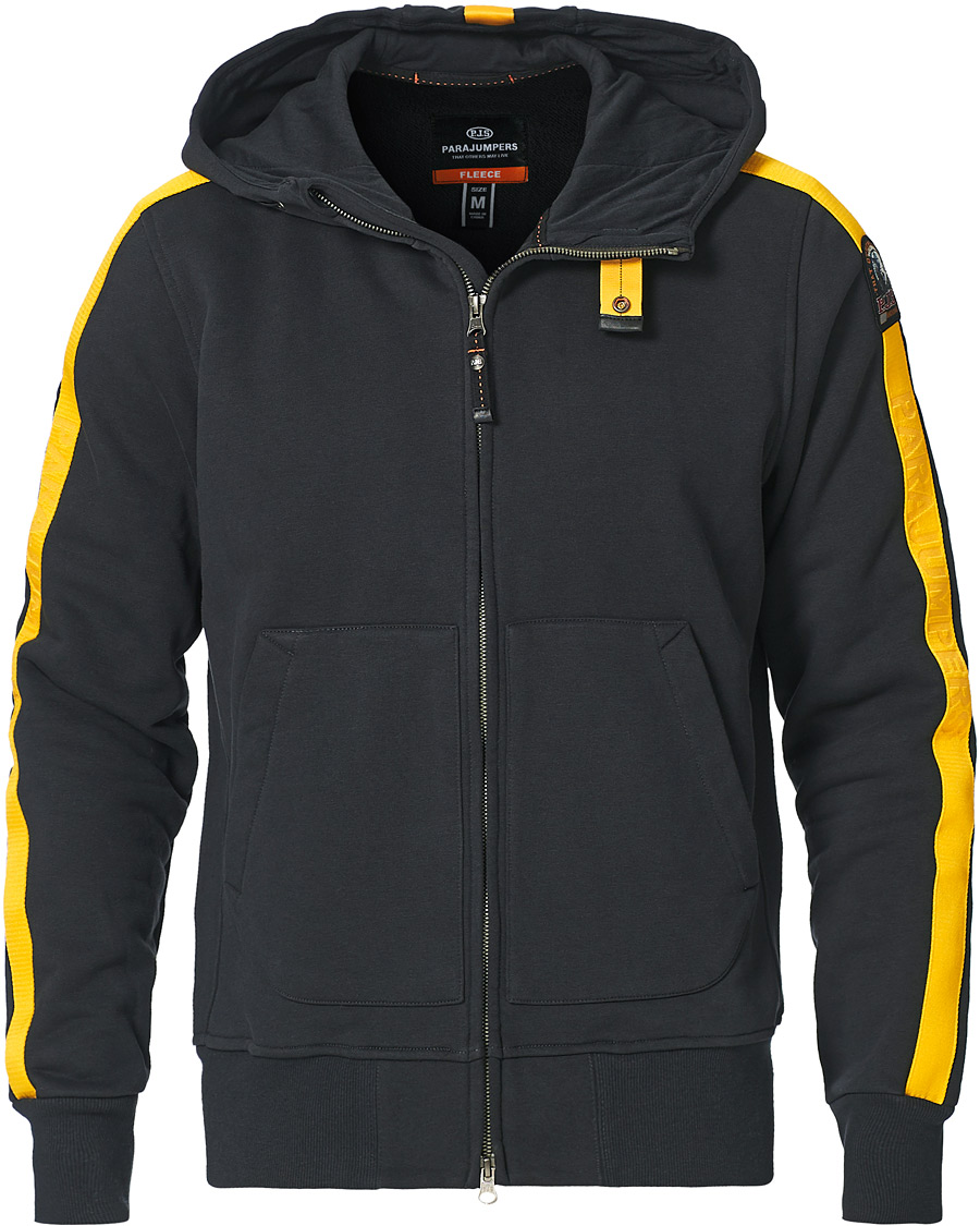 Men | Sweaters & Knitwear | Parajumpers | Aldrin Full-Zip Hoodie Black