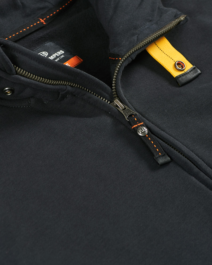 Men | Sweaters & Knitwear | Parajumpers | Aldrin Full-Zip Hoodie Black