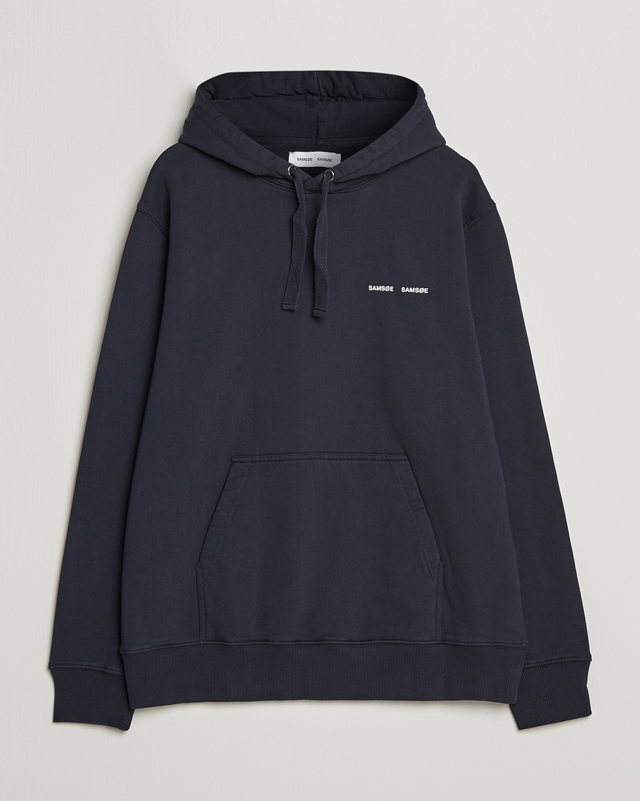 Men | Sweaters & Knitwear | Samsøe Samsøe | Norsbro Hoodie Sky Captain
