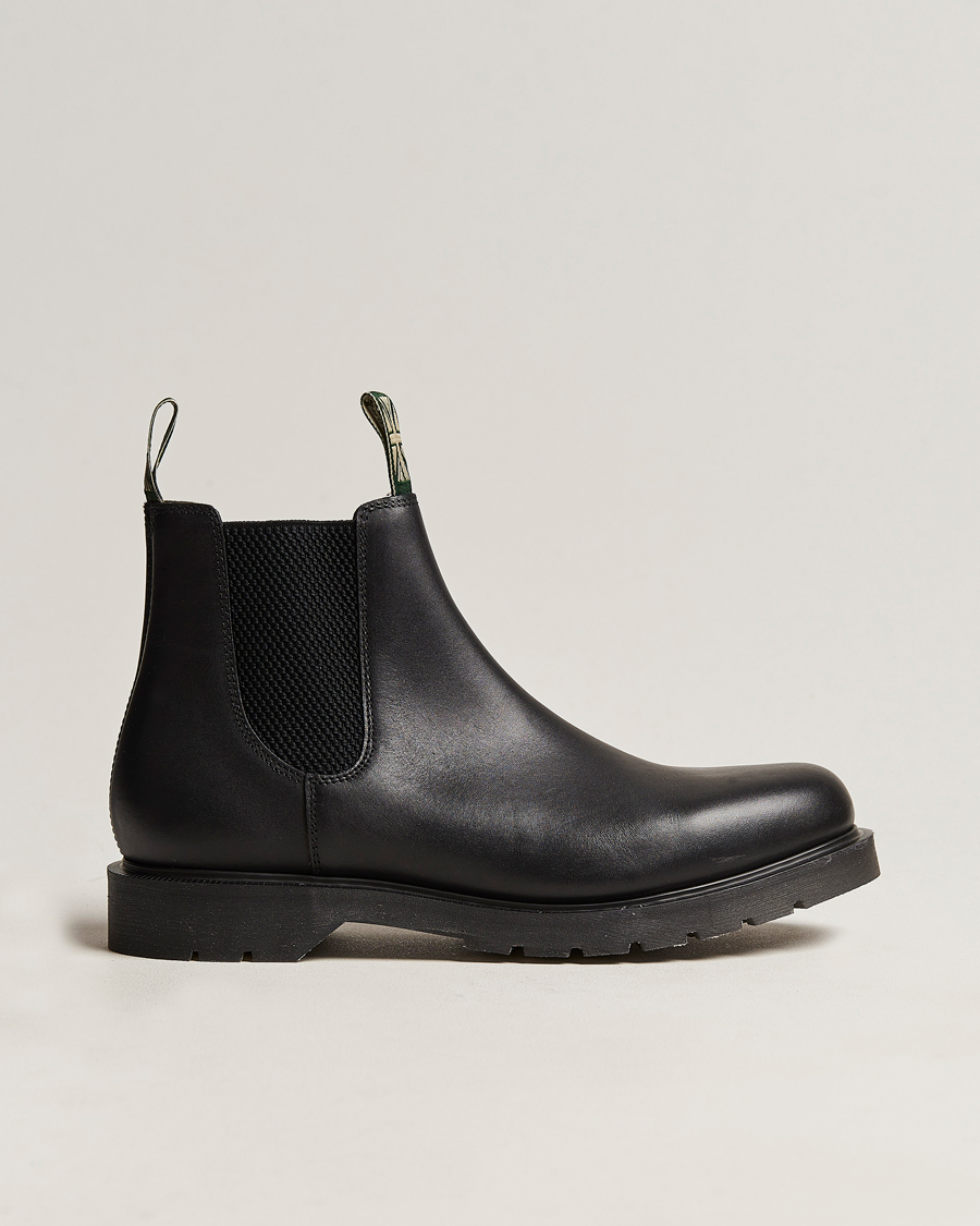 Men | Boots | Loake Shoemakers | Loake 1880 Mccauley Heat Sealed Chelsea Black Leather