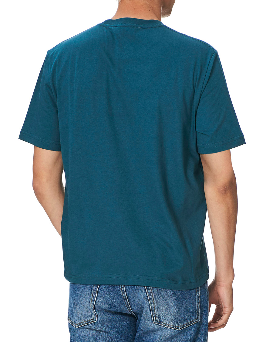 Men | T-Shirts | Lanvin | Embroidered Logo Short Sleeve T-Shirt Slate