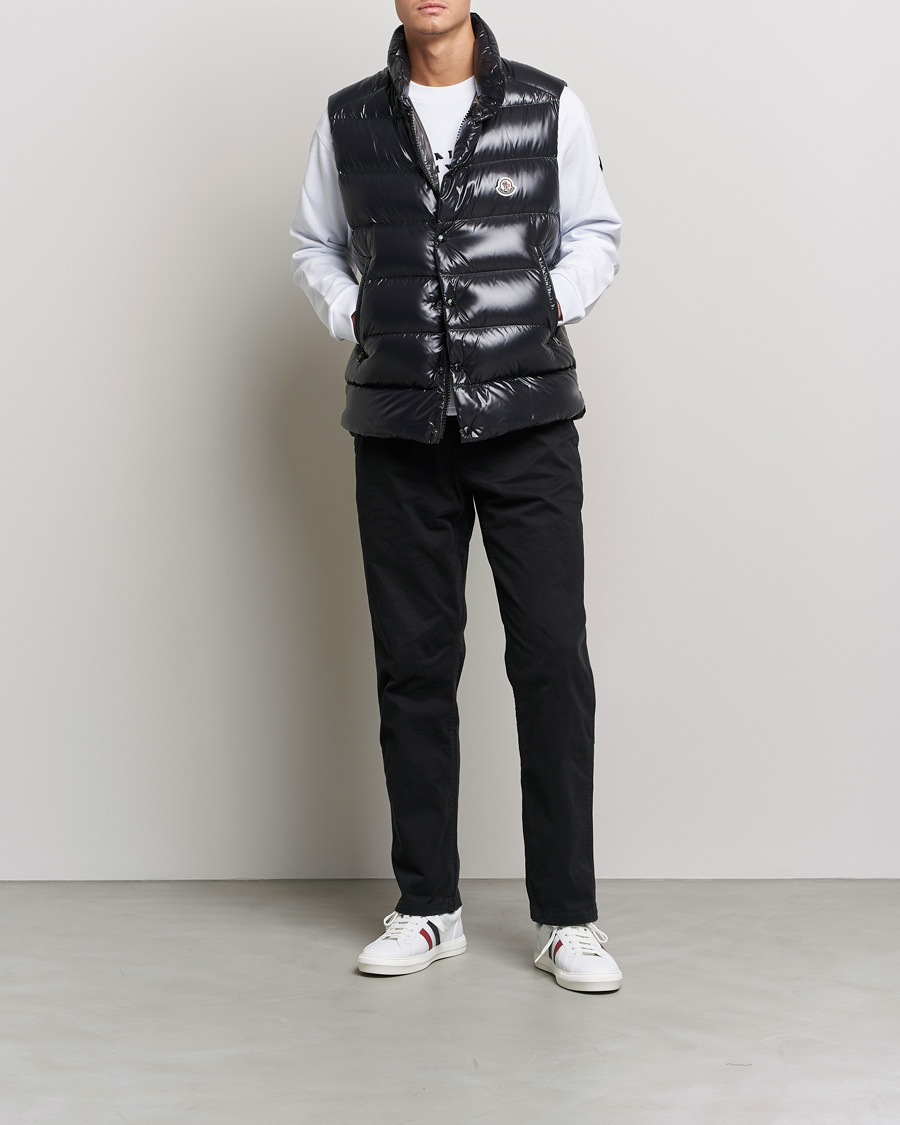 Men | Gilets | Moncler | Tibb Down Vest Black