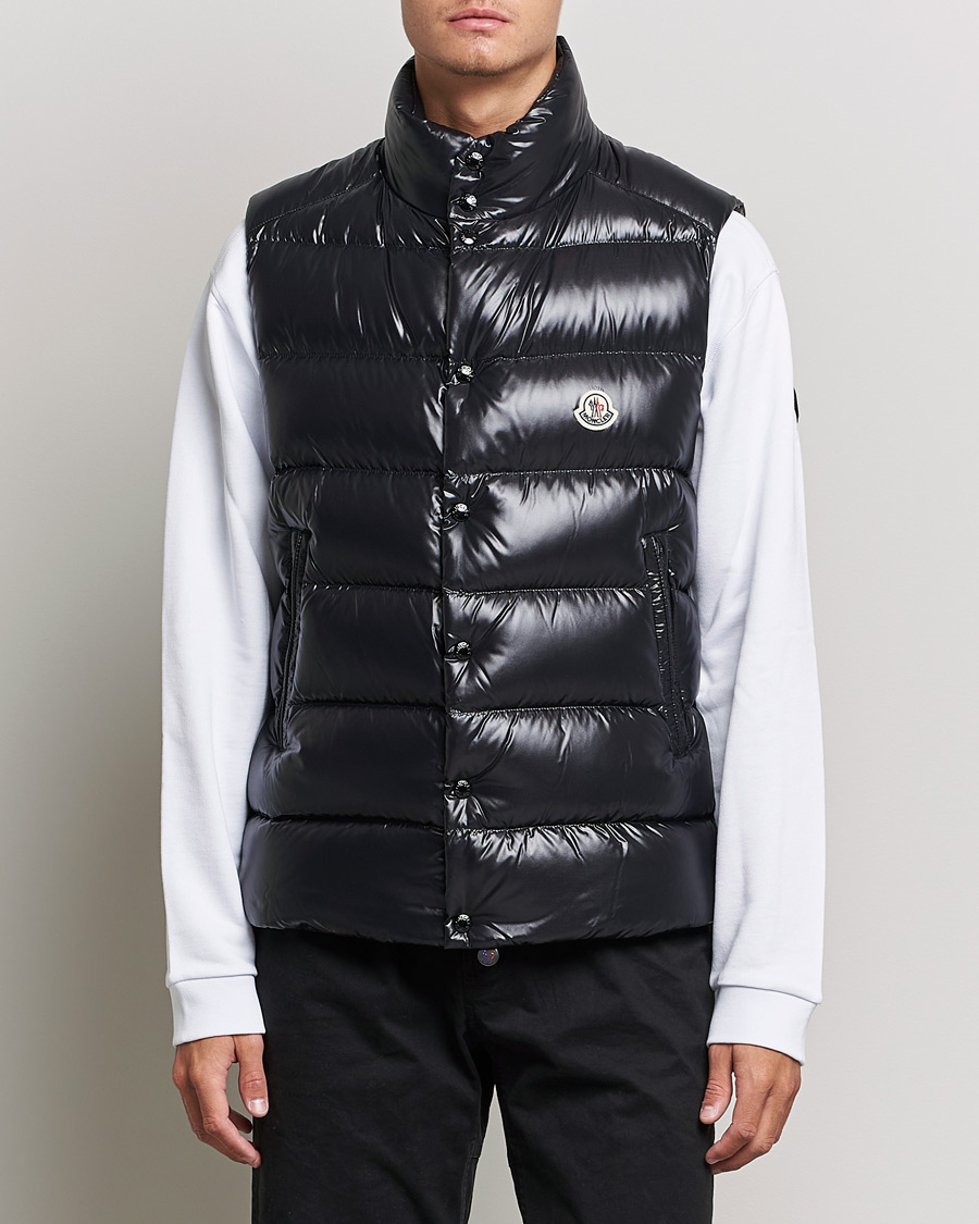 Men | Gilets | Moncler | Tibb Down Vest Black