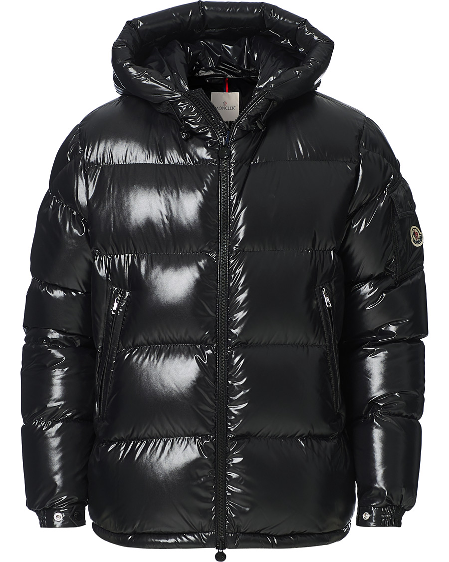 Men | Coats & Jackets | Moncler | Ecrins Gloss Down Jacket Black