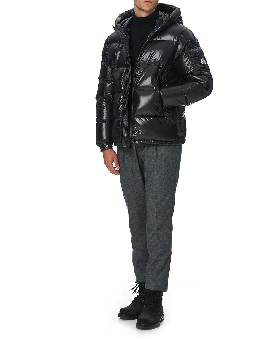 Men | Coats & Jackets | Moncler | Ecrins Gloss Down Jacket Black
