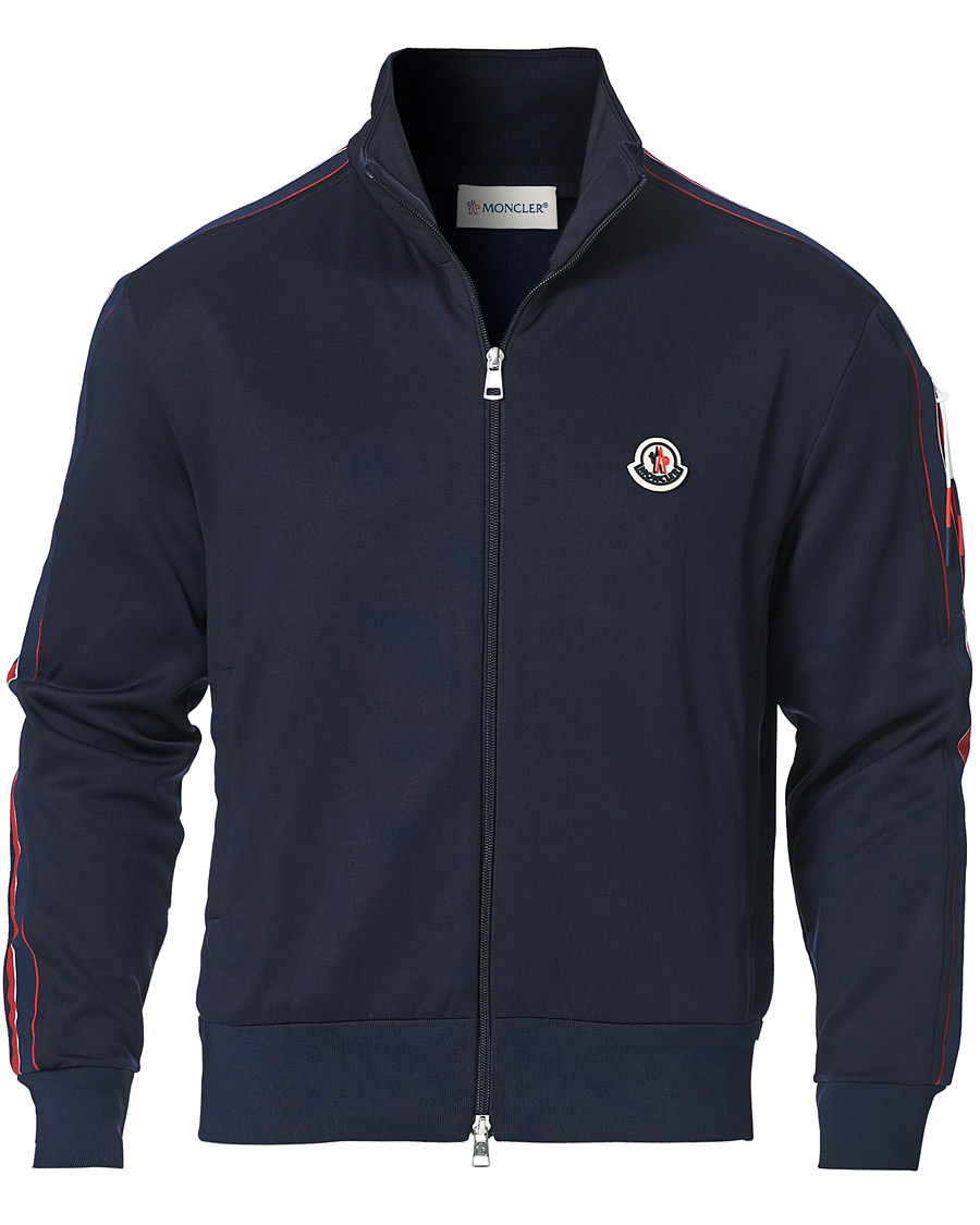 Men | Sweaters & Knitwear | Moncler | Full Zip Sweater Navy