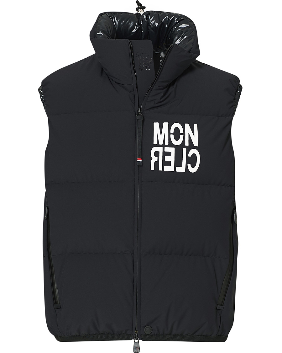 Men | Coats & Jackets | Moncler Grenoble | Nantaux Tech Down Gilet Black