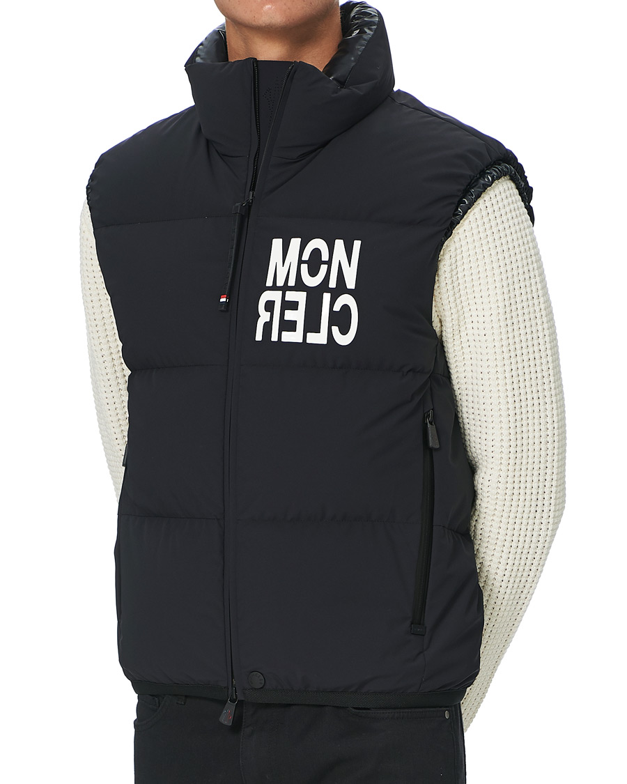 Men | Coats & Jackets | Moncler Grenoble | Nantaux Tech Down Gilet Black