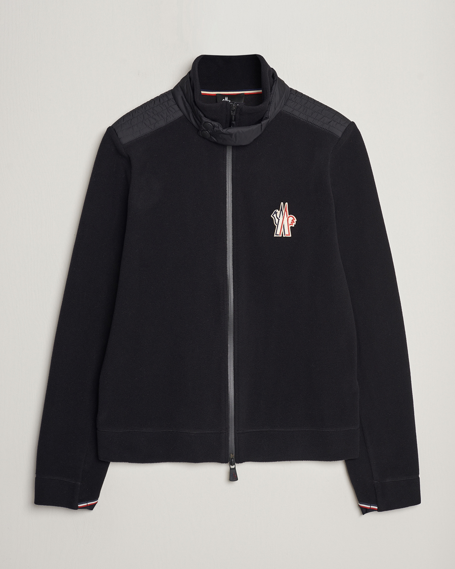 Men | Sweaters & Knitwear | Moncler Grenoble | Zip Cardigan Black