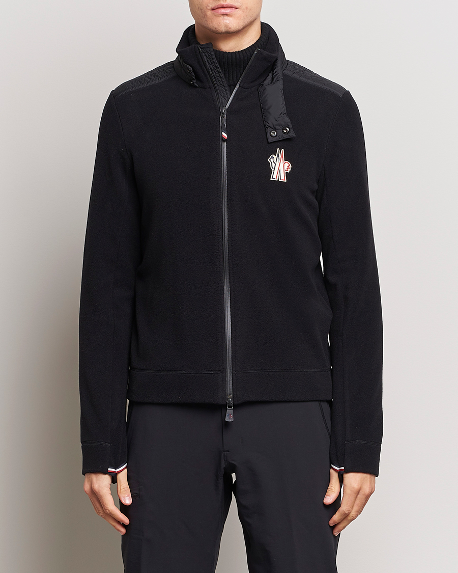 Men | Sweaters & Knitwear | Moncler Grenoble | Zip Cardigan Black